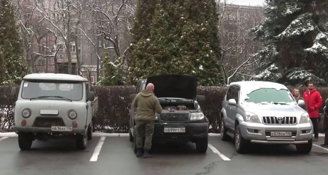 Воронеж отправил три автомобиля на передовую спецоперации