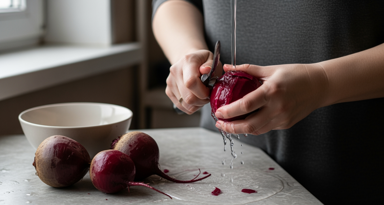 Свеклу варю 7 минут с солью на литр - результат превосходит все ожидания: сладкая, упругая, без лишней влаги