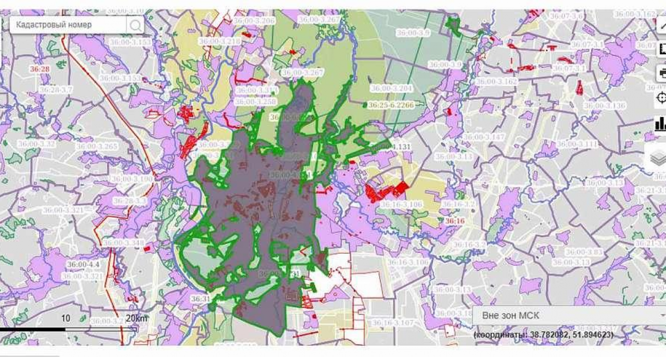 Воронеж официально закрепил границы: 38 тысяч гектаров на карте России
