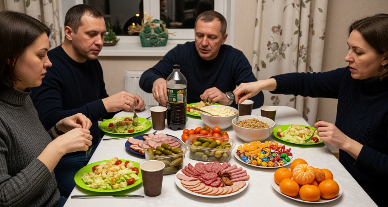 Салат с крабовыми палочками на каждый день - мой спасение на праздник и обычный ужин: быстро, просто, без лишних трат