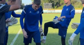 Вратаря "Факела" Доровских проводили коридором перед переходом в "Калугу"