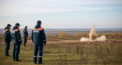Пять боеприпасов ВОВ взорвали под контролем МЧС в Воронежской области